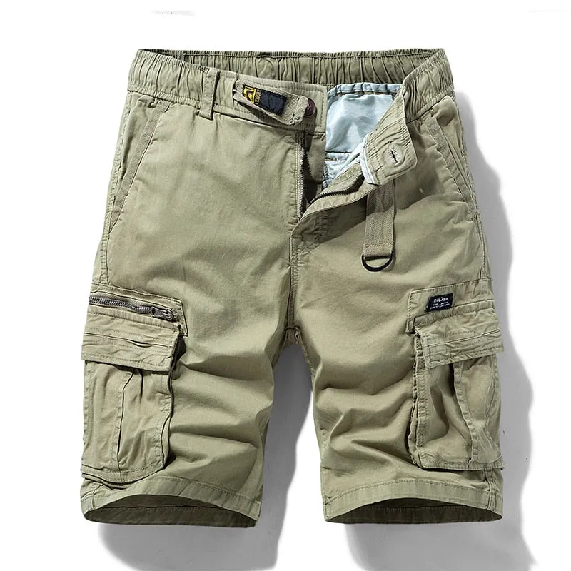 West Louis Bermuda Style Meets Practicality: Men's Camo Cargo Shorts for 2023