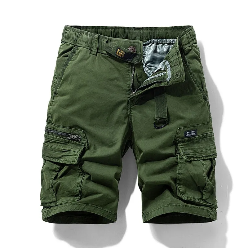 West Louis Bermuda Style Meets Practicality: Men's Camo Cargo Shorts for 2023