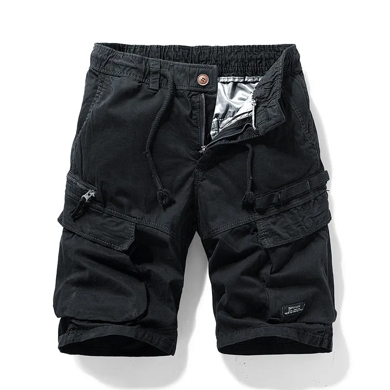 West Louis Bermuda Style Meets Practicality: Men's Camo Cargo Shorts for 2023