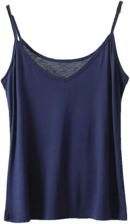 Women's Backless V-Neck Sleeveless Loose Camisole