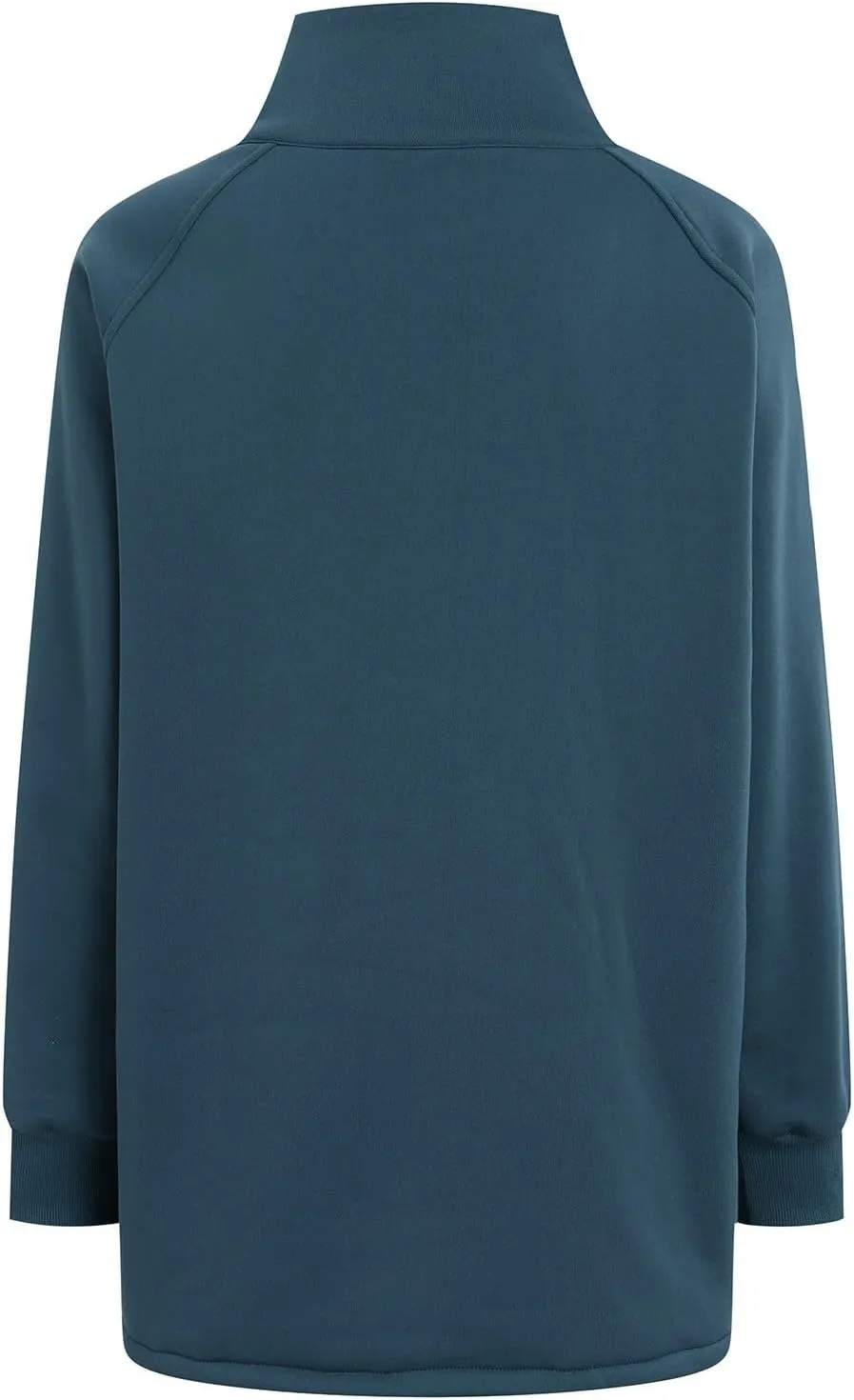 Womens Oversized Sweatshirts No Hood Long Sleeve Zipper Fleece Sweatshirt Jackets Pullovers Comfort Trendy Clothes