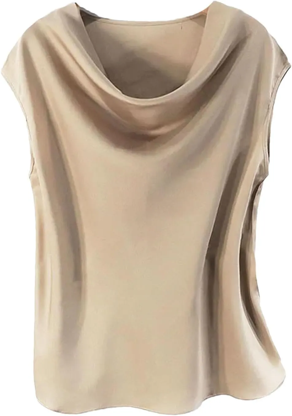 Women's Silk Sleeveless Vest Silk Satin Tank Tops Tops for Women Trendy Camisole
